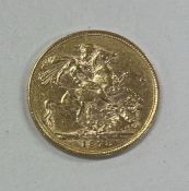 An 1878 St George bun head full Sovereign. Est. £4