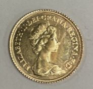 A 1984 half sovereign.