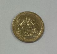 An 1820 George III full Sovereign. Est. £480 - £52