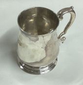 An 18th Century George II silver mug. London 1739.