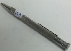 A silver pencil. Birmingham.