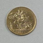 An 1878 St George bun head full Sovereign.