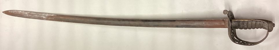 A British 1857 Pattern Engineer's Sword (possibly Staff-Sergeant's).
