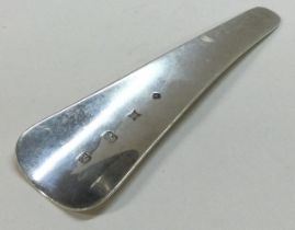 A novelty silver shoe horn / letter opener.