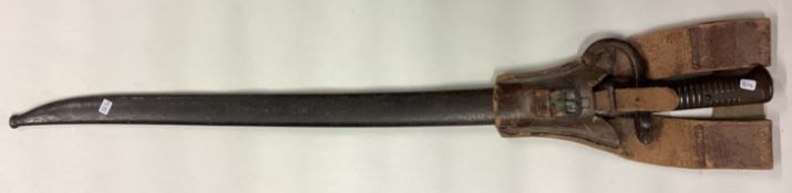 An old bayonet.