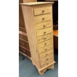 A large attractive retro ten drawer chest.