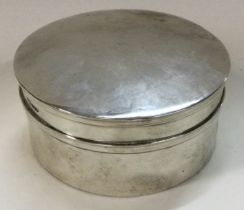 CHESTER: A large rare Victorian silver tobacco box.
