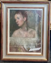 ARTHUR RALPH MIDDLETON TODD: (British, 1891-1966): A framed and glazed oil on canvas.