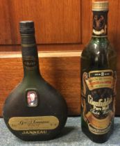 A 68 cl bottle of Janneau Very Old Brandy Grand Ar