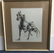 JOHN SKEAPING: (British, 1901 - 1980): A framed and glazed pastel drawing.