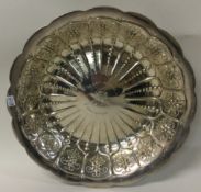 An attractive Victorian silver bowl decorated with