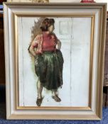 ARTHUR RALPH MIDDLETON TODD, RA: (British, 1891 - 1966): A framed oil on canvas.