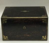 A fine quality silver mounted travelling vanity case attractively decorated with engraving. London.