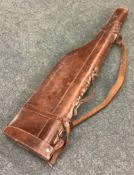 An old leather gun holder.