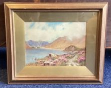 JOHN ABERNETHY LYNAS GRAY: (British, 1869 - 1937): A gilt framed and glazed watercolour.