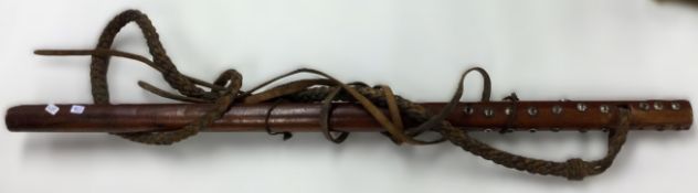 An unusual Tibetan whip.