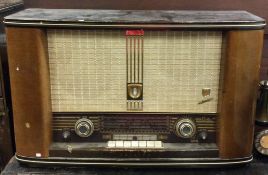 An old retro radio.