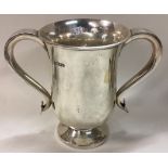 An Art Deco silver loving cup.