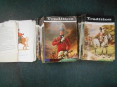 BOOKS: TRADITION: A full run of 76 issues of 'The Journal of The International Military Collectors'.