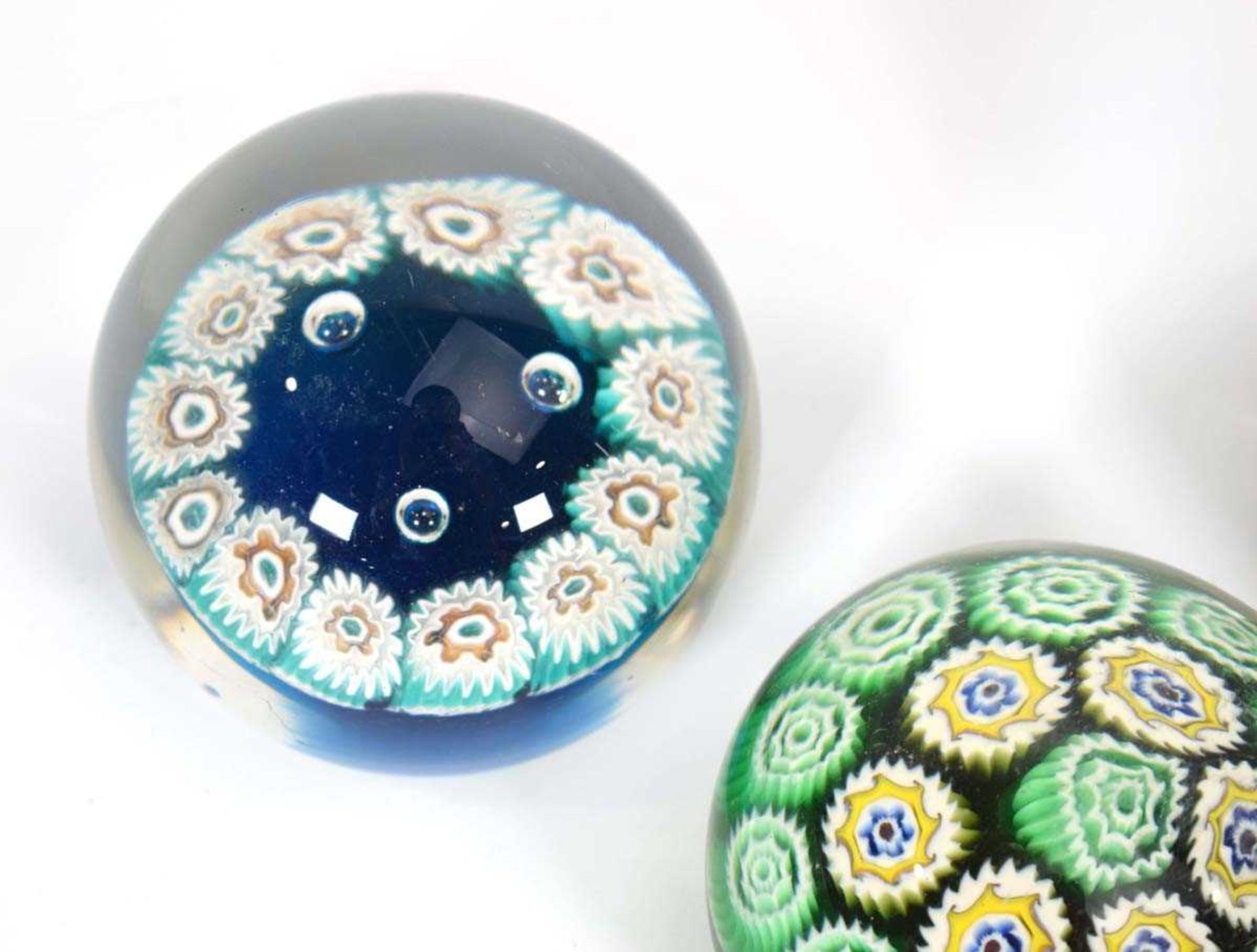 A group of three Murano glass millefiori-type paperweights (3) - Image 2 of 3