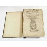 Plutarch : The Lives of the Noble Grecians and Romaines, 1612. 3rd. Edition