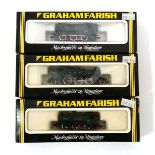 Three Graham Farish N gauge steam tank loco's:1104 9400 class pannier tank GWR,1604 prairie tank GWR