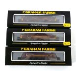 Three Graham Farish N gauge diesel loco's:371-151 class 37/4 37428 Great Scottish EWS,371-775