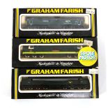 Three Graham Farish N gauge diesel loco's:8002 class 47 diesel SS Great Britain GW 47813,8115