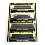 Four Graham Farish N gauge diesel loco's:8004 BR class 47 diesel green,8064 class 31 diesel BR