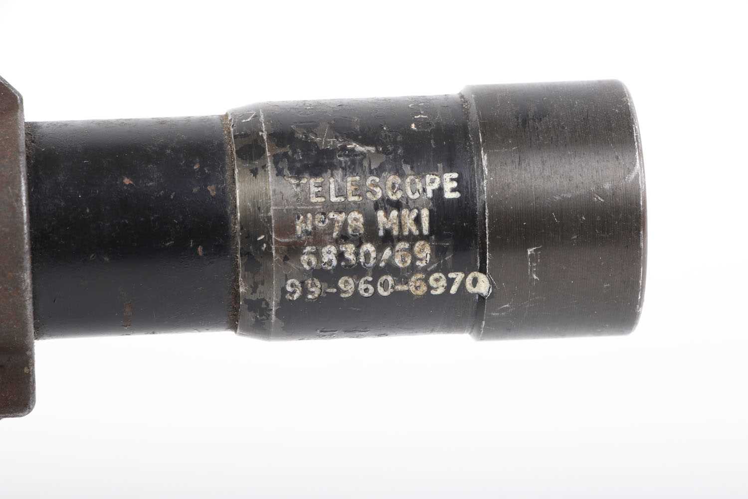 Carl Gustaf 8.4cm recoilless rifle telescope. No.78 Mk1 s/no, 6830/69 NATO. no. 99-960-6970 with - Bild 4 aus 8