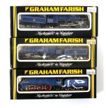 Three Graham Farish N gauge steam loco's and tenders:1862 Class A4 tender loco Sir Nigel Gresley