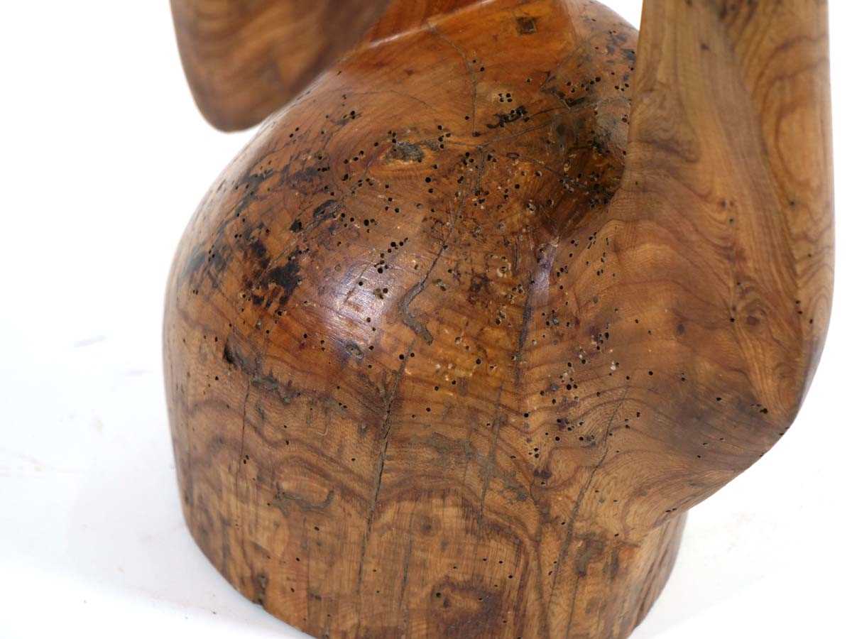 Jack Guthrie, 'Oval Disc', an oak sculpture, unsigned, h. 85 cm *Jack was a well-known figure in - Bild 6 aus 6