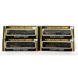 Four Graham Farish N gauge steam loco's and tenders:151A special edition rebuilt West County