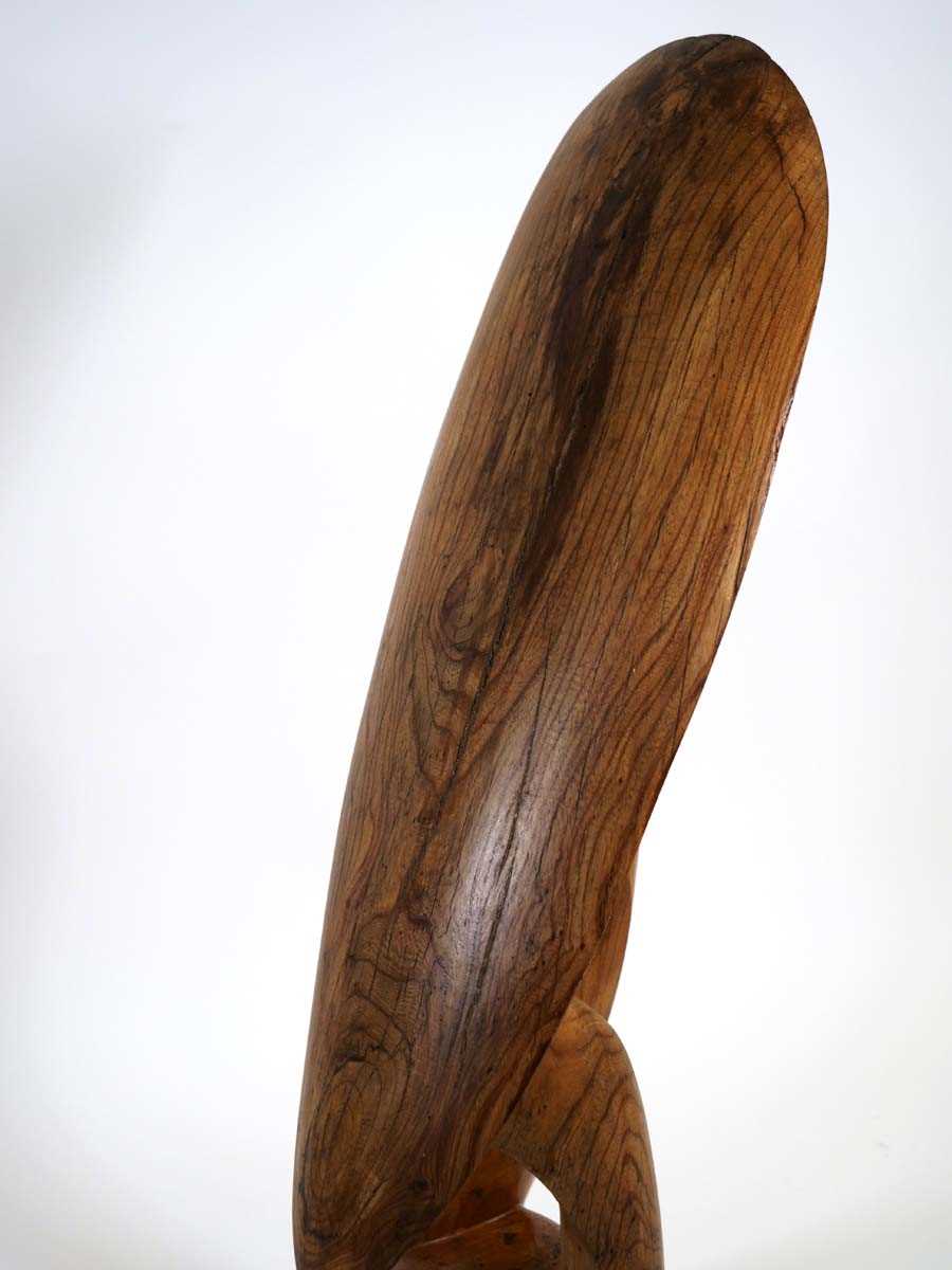 Jack Guthrie, 'Oval Disc', an oak sculpture, unsigned, h. 85 cm *Jack was a well-known figure in - Bild 5 aus 6