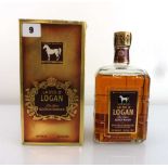 A bottle of Laird O'Logan De Luxe Scotch Whisky by The White Horse Distillers with box circa 1970'