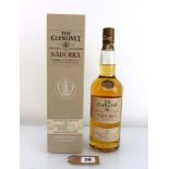 A bottle of The Glenlivet Nadurra 16 year old Natural Cask Strength Single Malt Scotch Whisky with