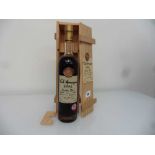 A bottle of Delord Freres 1947 Vieil Armagnac bottled in 2007 with wooden box 40% 70cl