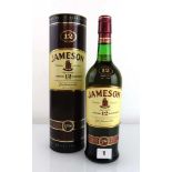 A bottle of Jameson Irish 12 year old Whiskey with carton, discontinued, 70cl 40%