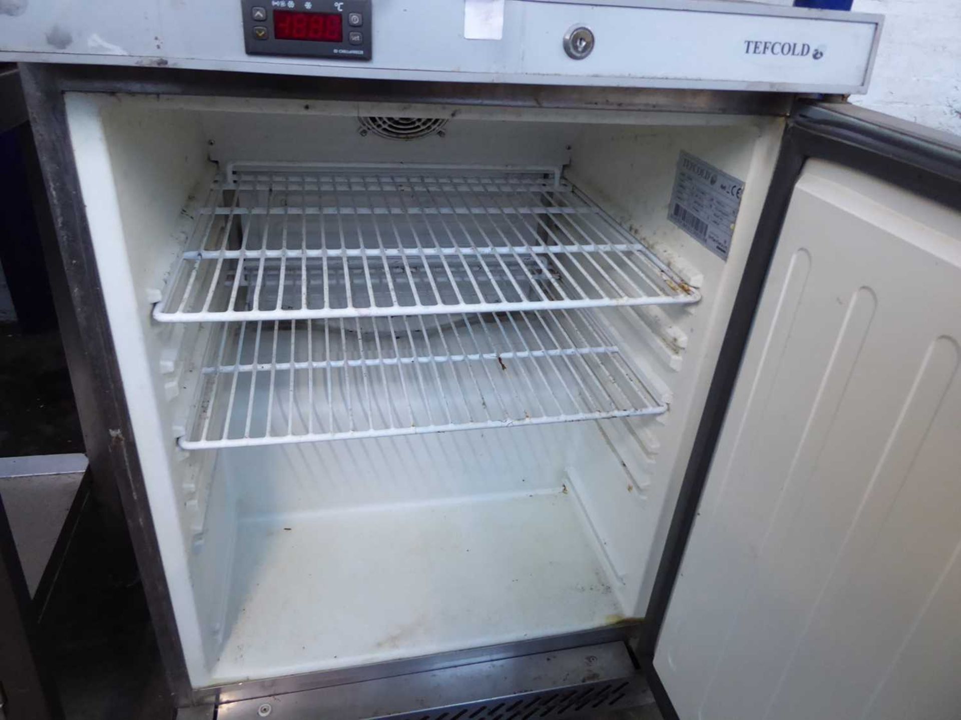 +VAT 60cm Tefcold model UR200S under counter single door refrigerated unit (gas R134A) - Image 2 of 2