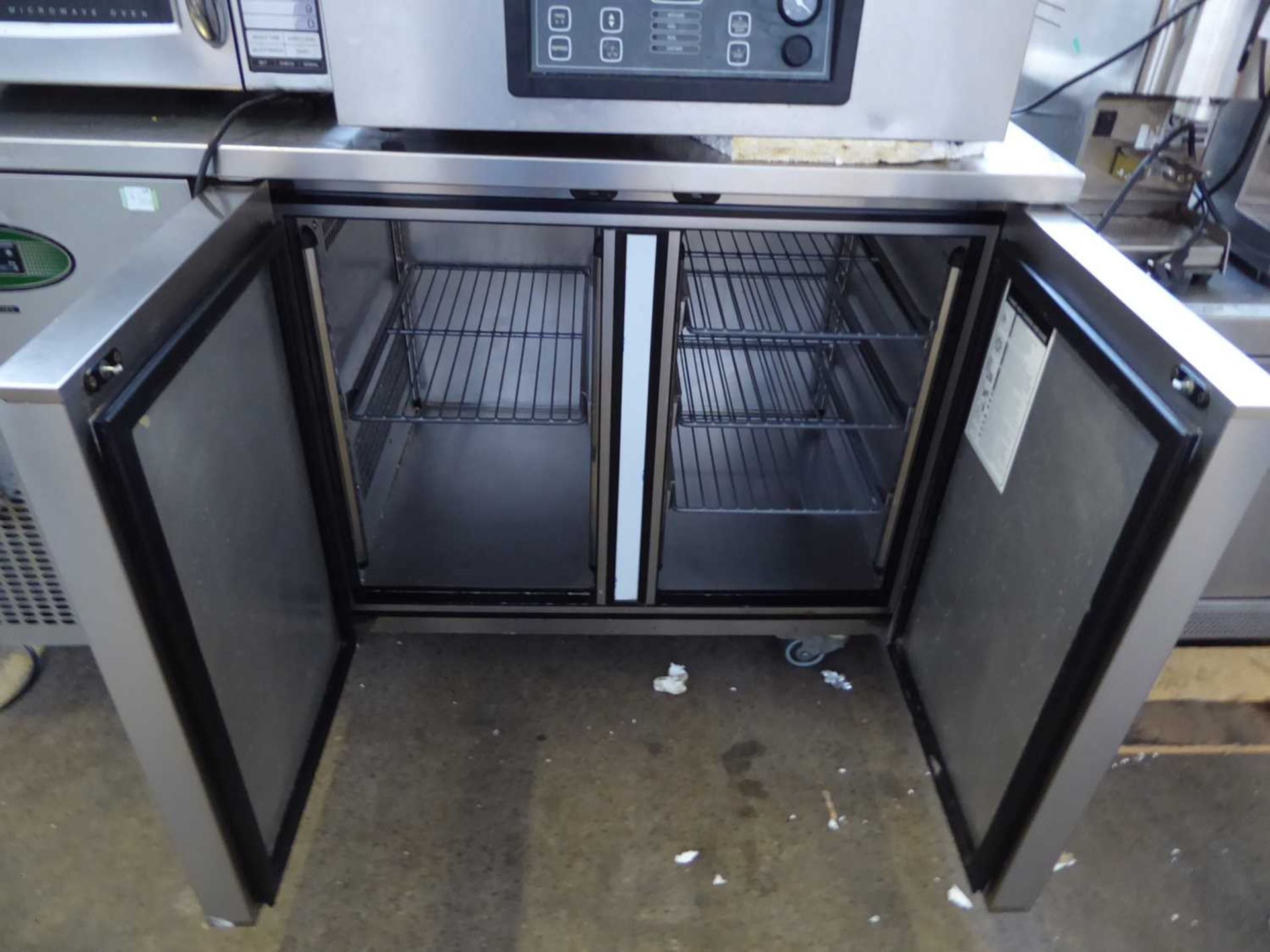 140cm Foster model: EPRO1/2H 2 door counter fridge (Gas R290) - Image 2 of 2