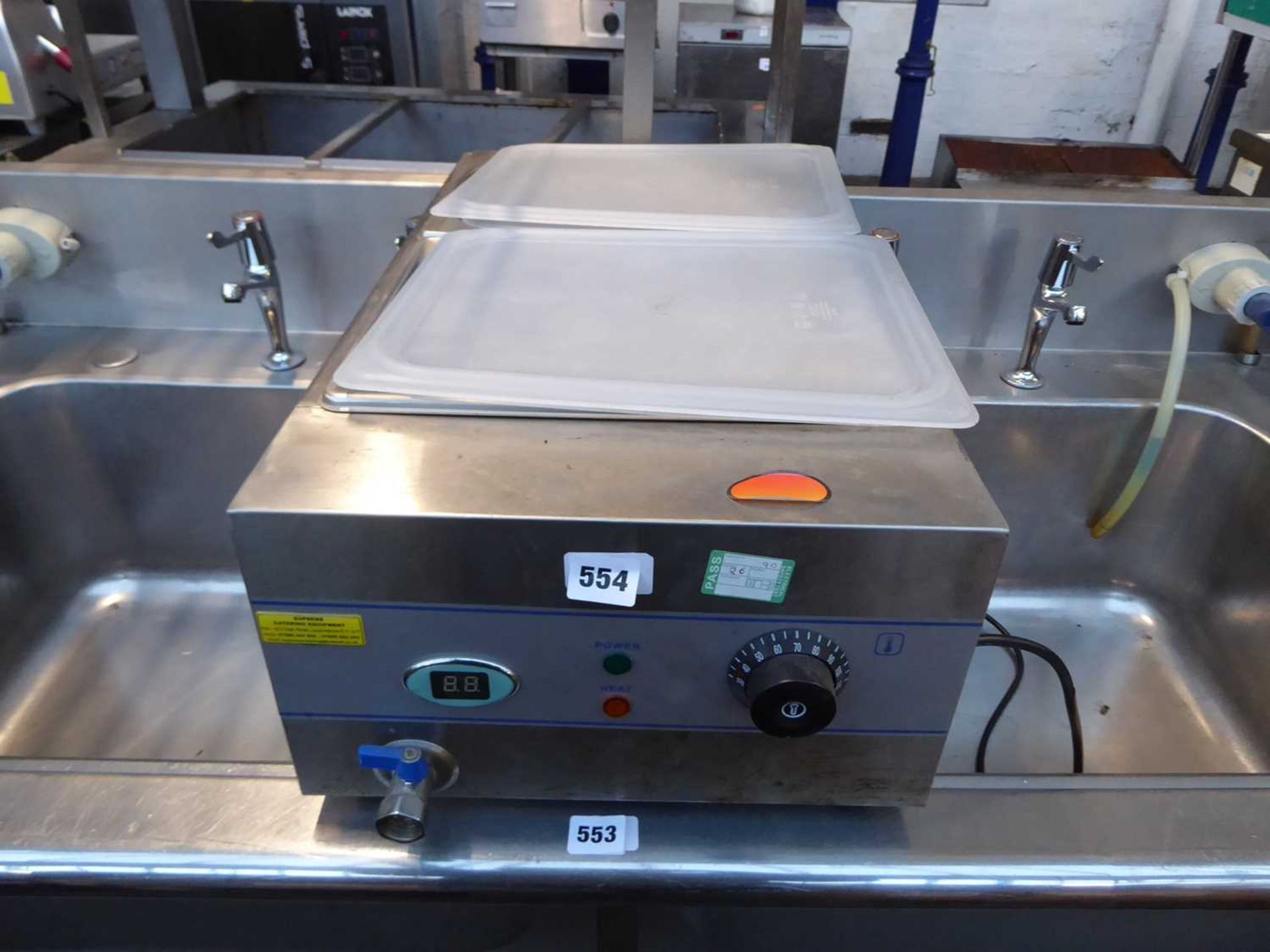 35cm electric ABW-S bench top bain marie