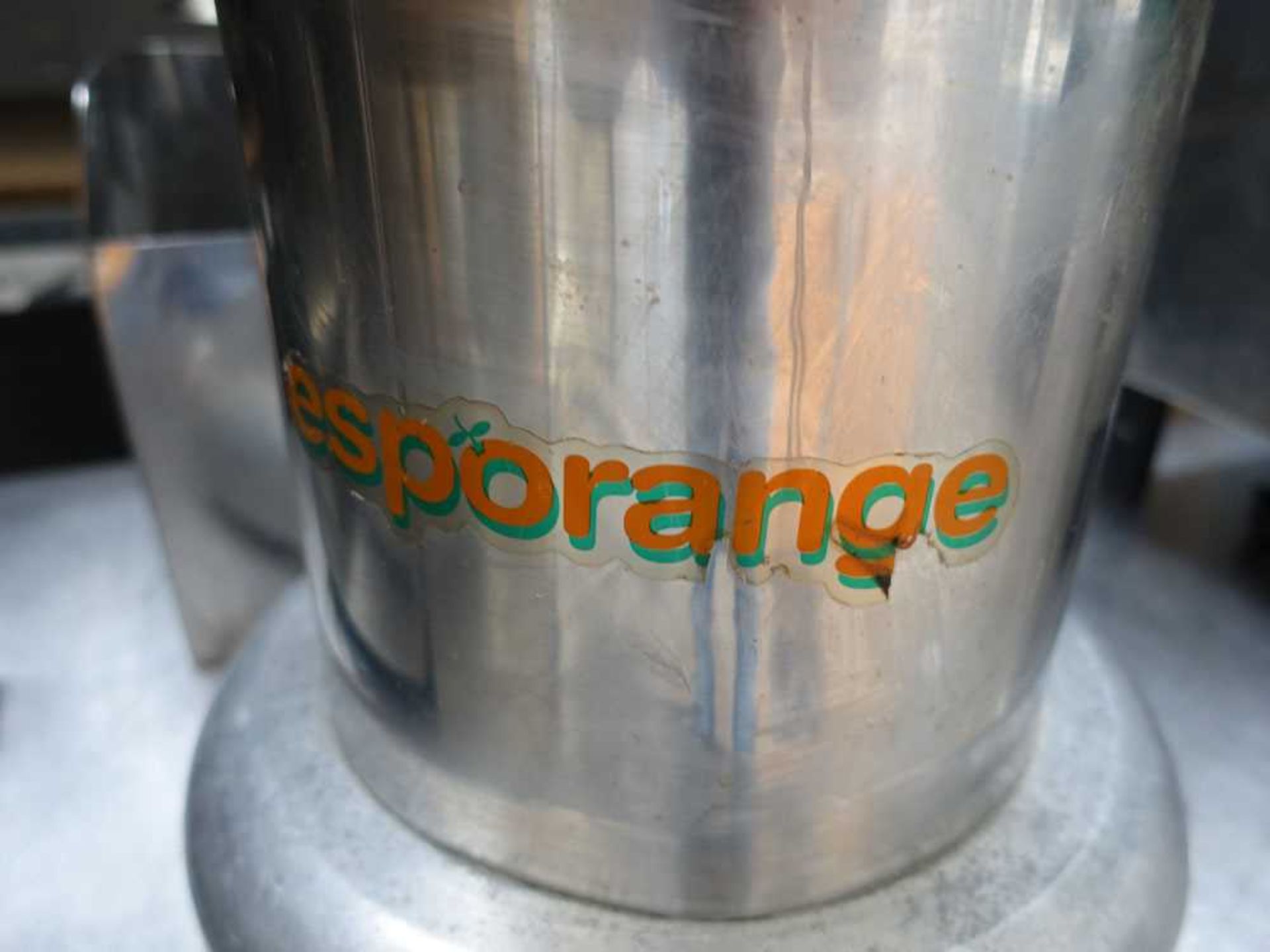 +VAT Esporange commercial orange juice machine - Image 2 of 2