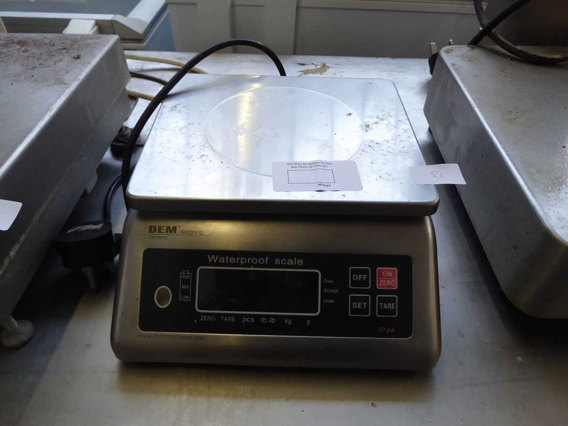 +VAT Set of Dem model: IP68 waterproof scales