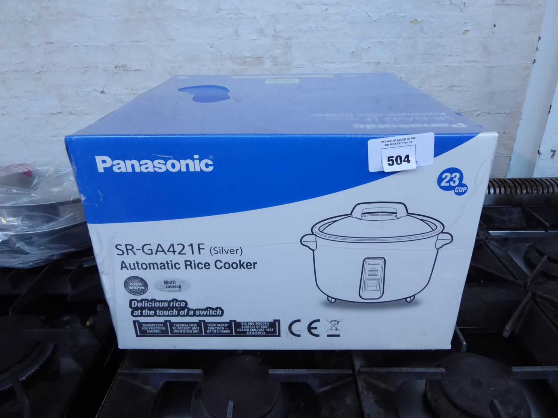 +VAT Panasonic automatic rice cooker