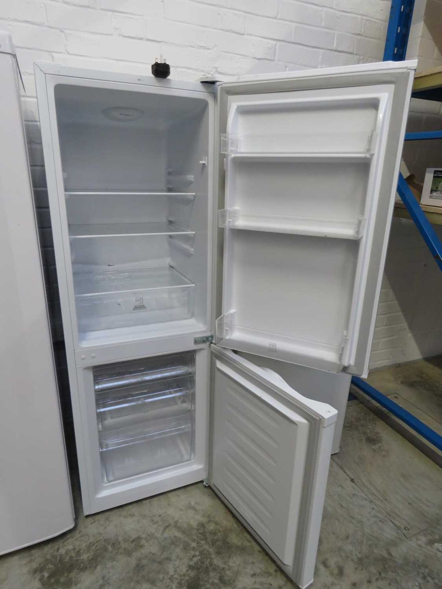 White fridge freezer - Image 2 of 2