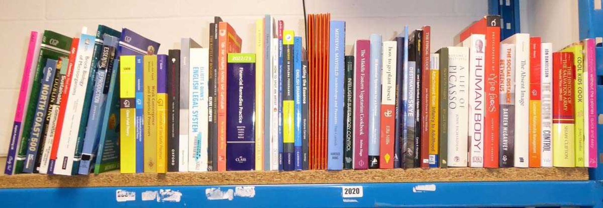 Selection of reference material books to include Cambridge, Oxford, Class Legal and Pearson