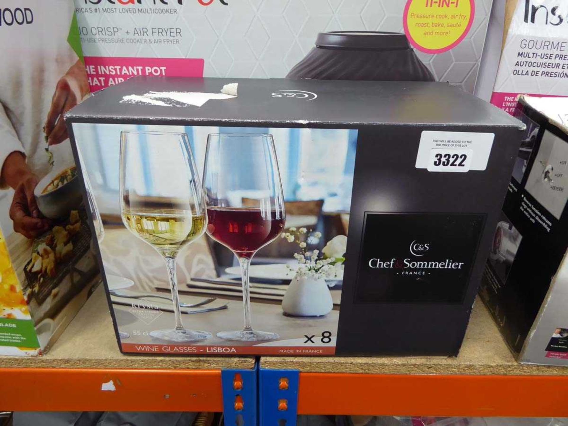 +VAT Chef & Sommelier France wine glass set