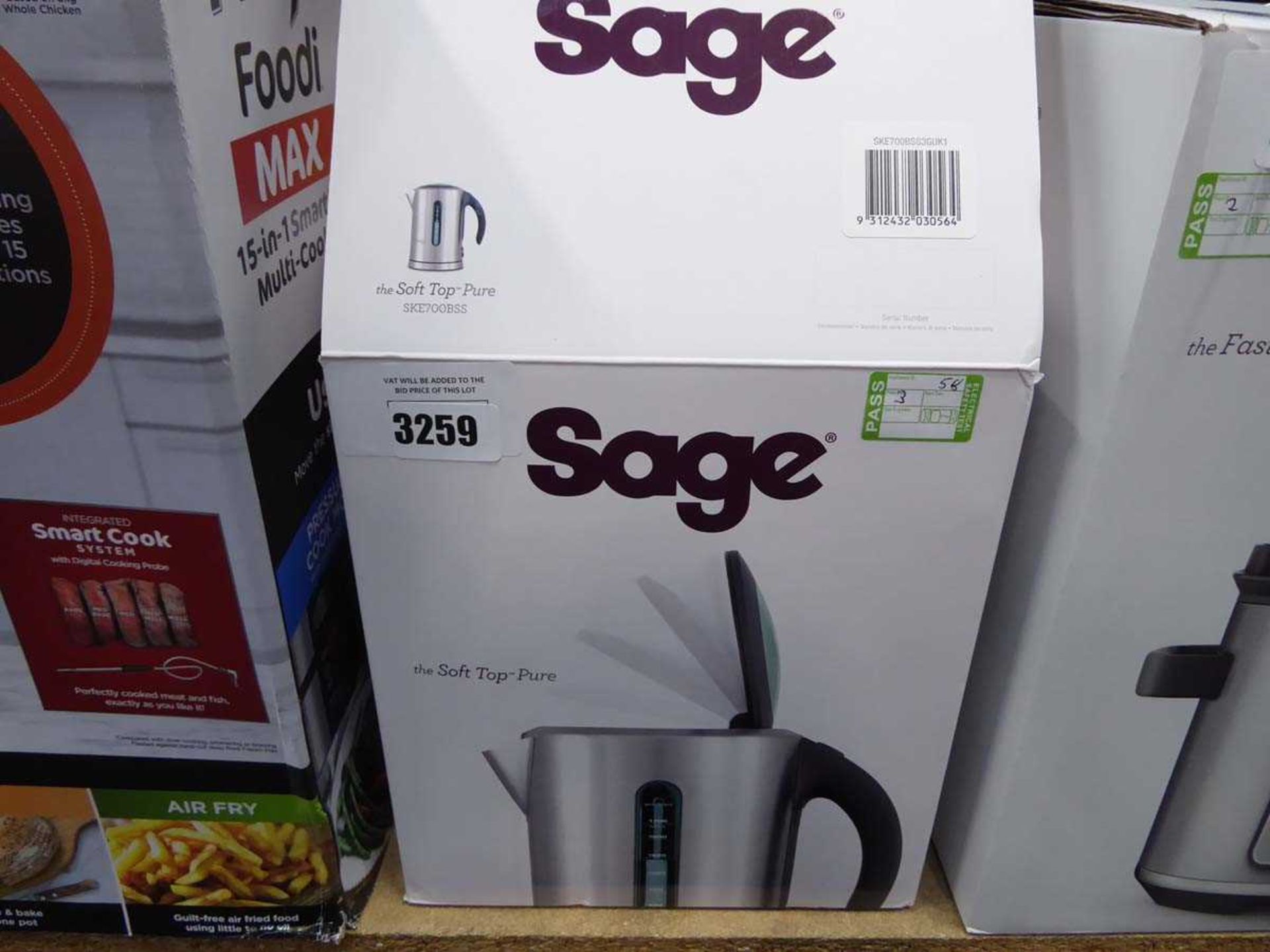 +VAT Sage soft top kettle