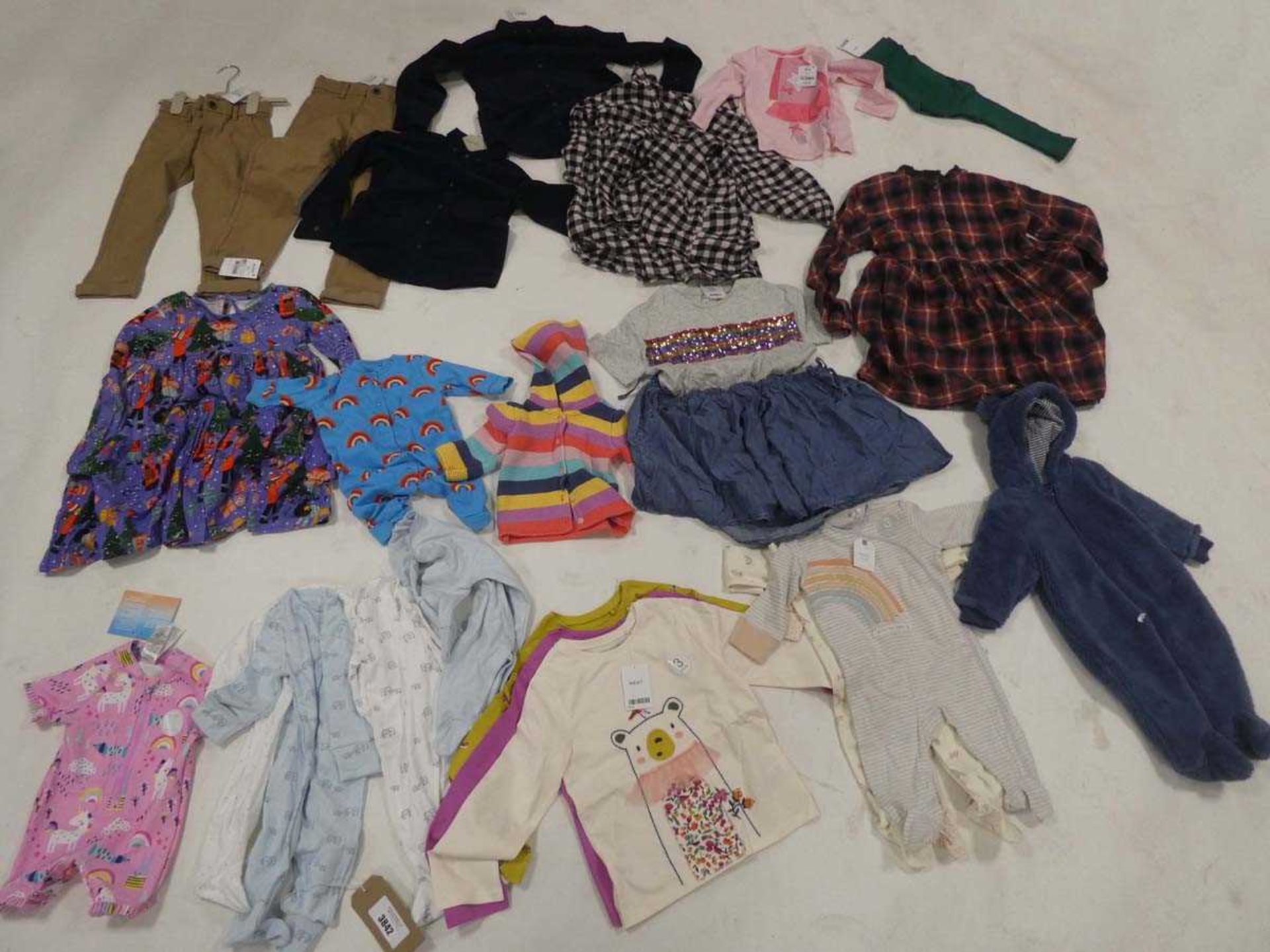 Selection of Next children's clothing in various styles