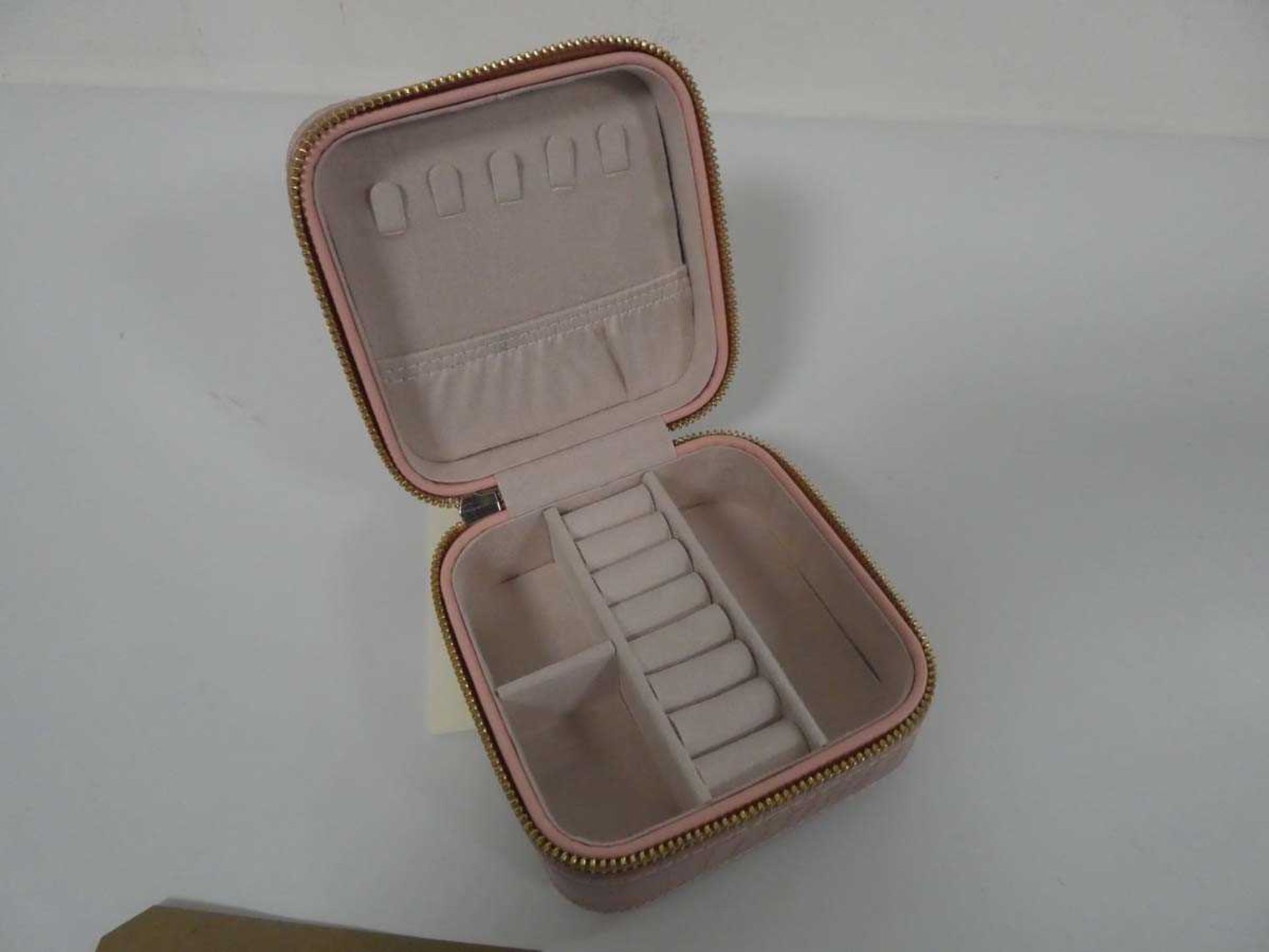 +VAT Ted Baker London croc jewelry case in pink - Image 2 of 2